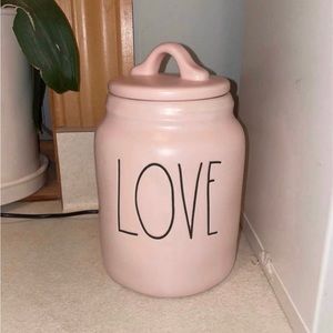 Rae dunn love canister